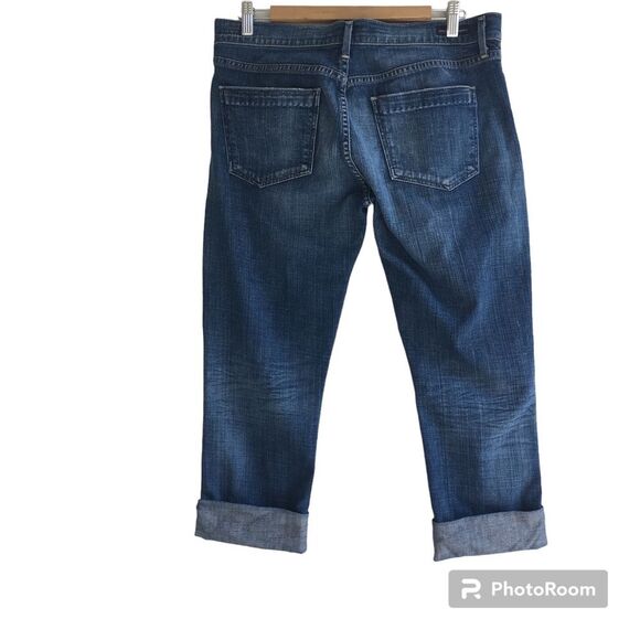 Citizens of Humanity Jeans Dani Cropped Straight Cuffed Women's Size 32 - Picture 3 of 10